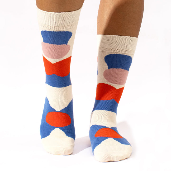 Abstract Pattern Socks
