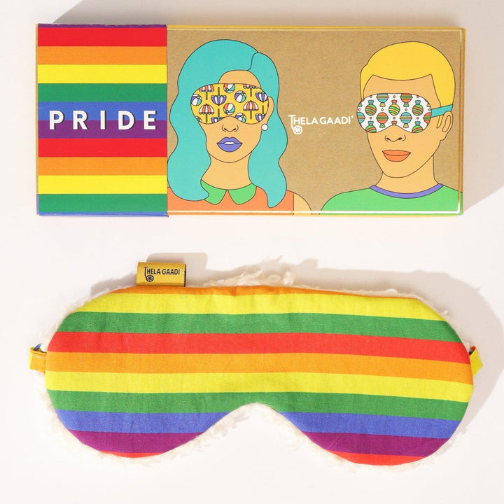 Colourful Stripes Eye Mask