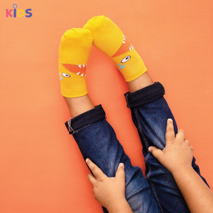Kids: Cute Monsters Socks (Pack of 5)