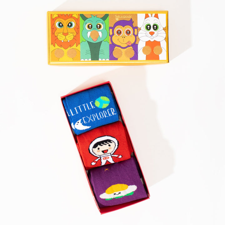 Kids : Space Explorer Crew Socks