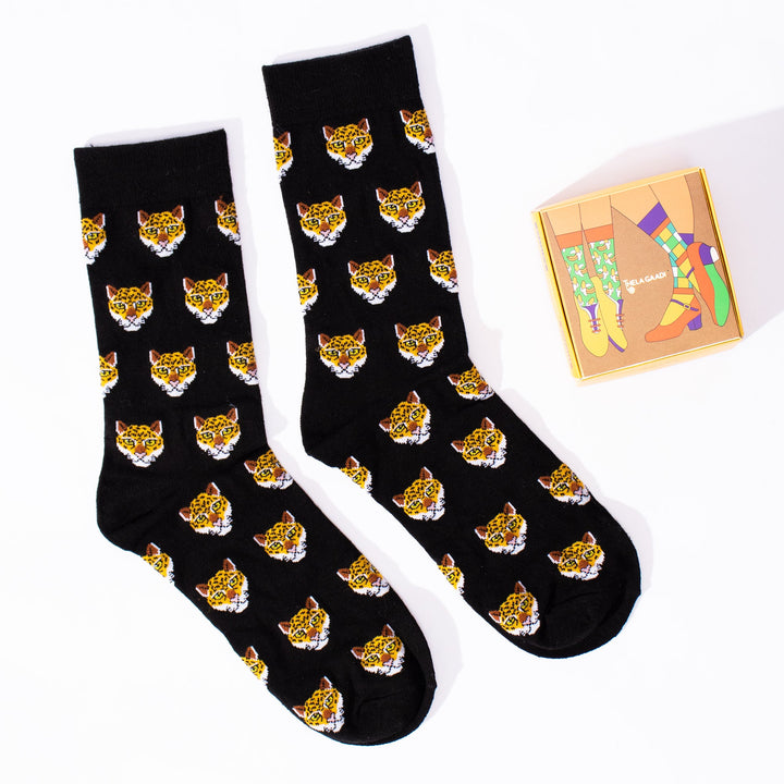 Leopard Print Socks
