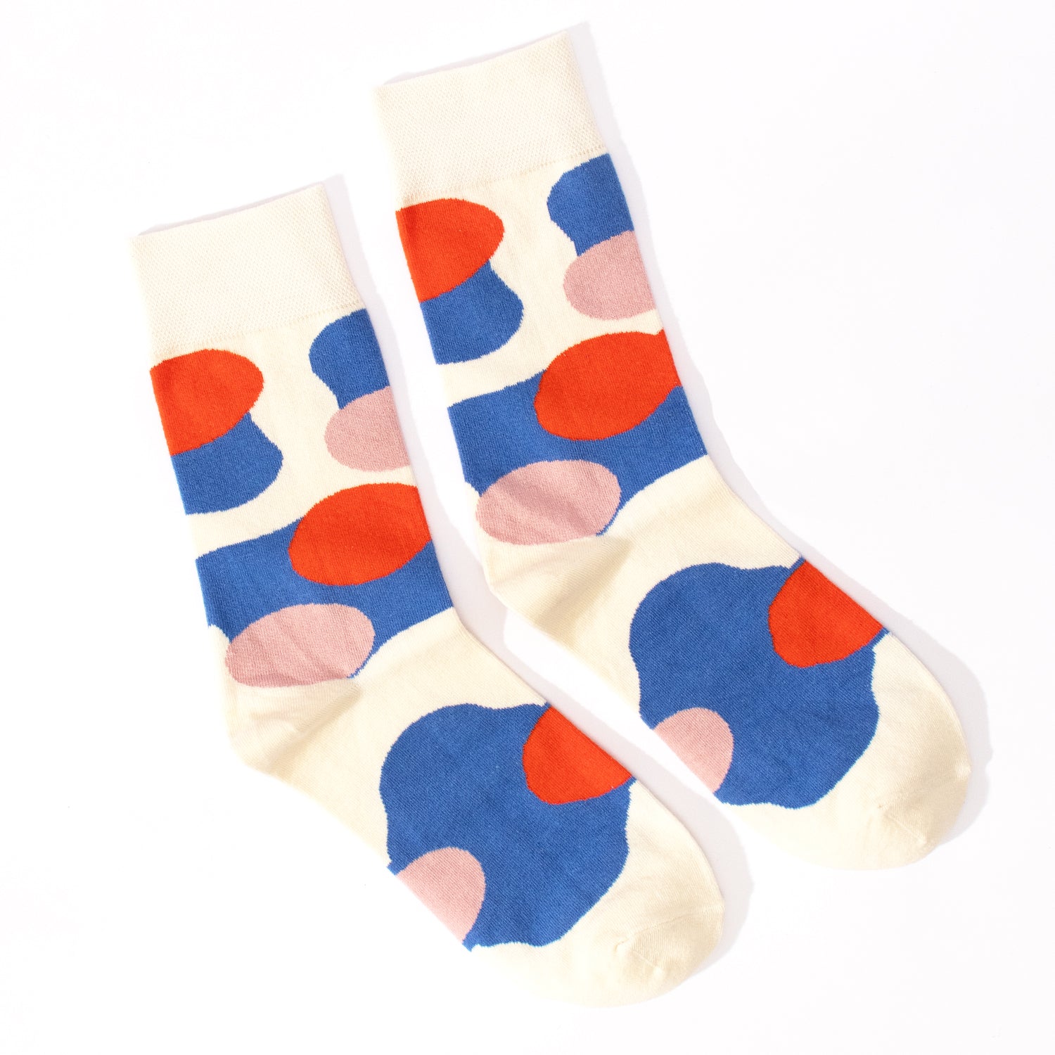 Abstract Pattern Socks – Funky Cotton Crew Unisex | Thela Gaadi