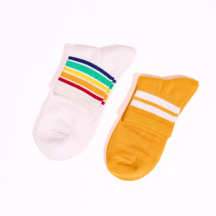 Ankle ribbed Socks