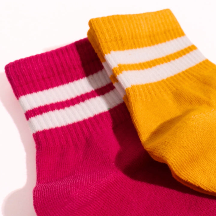 Ankle ribbed Socks