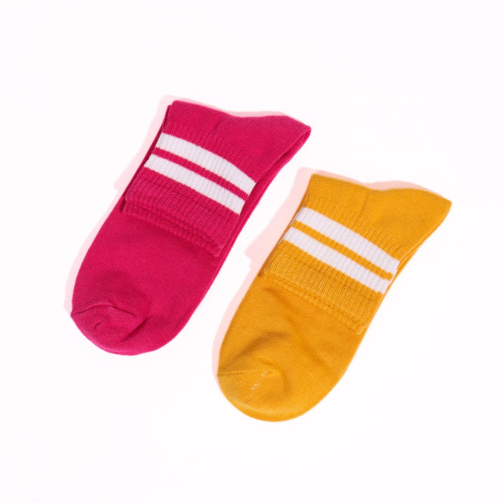 Ankle ribbed Socks