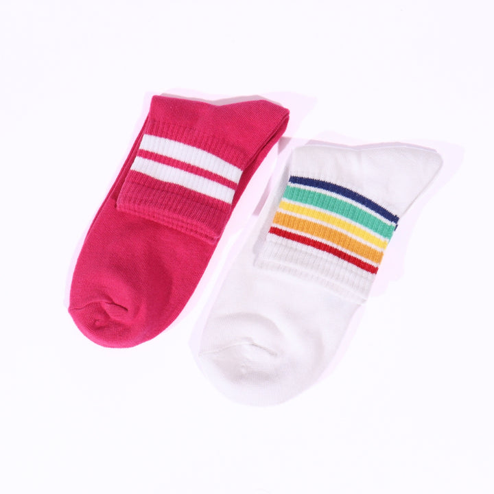 Ankle ribbed Socks