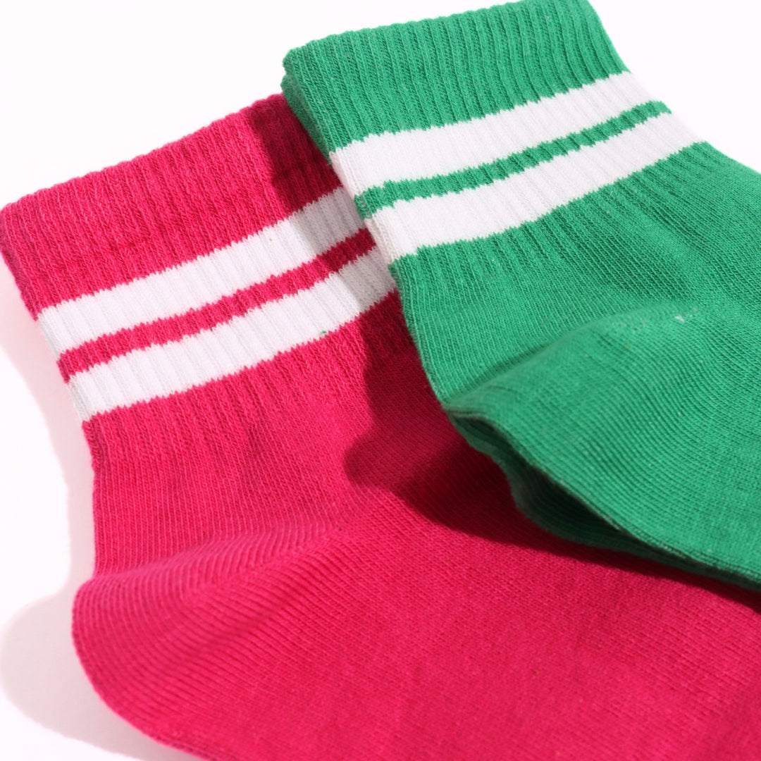 Ankle ribbed Socks