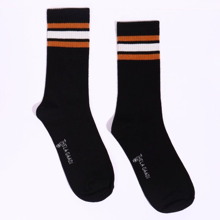 Black Classic Vintage Socks