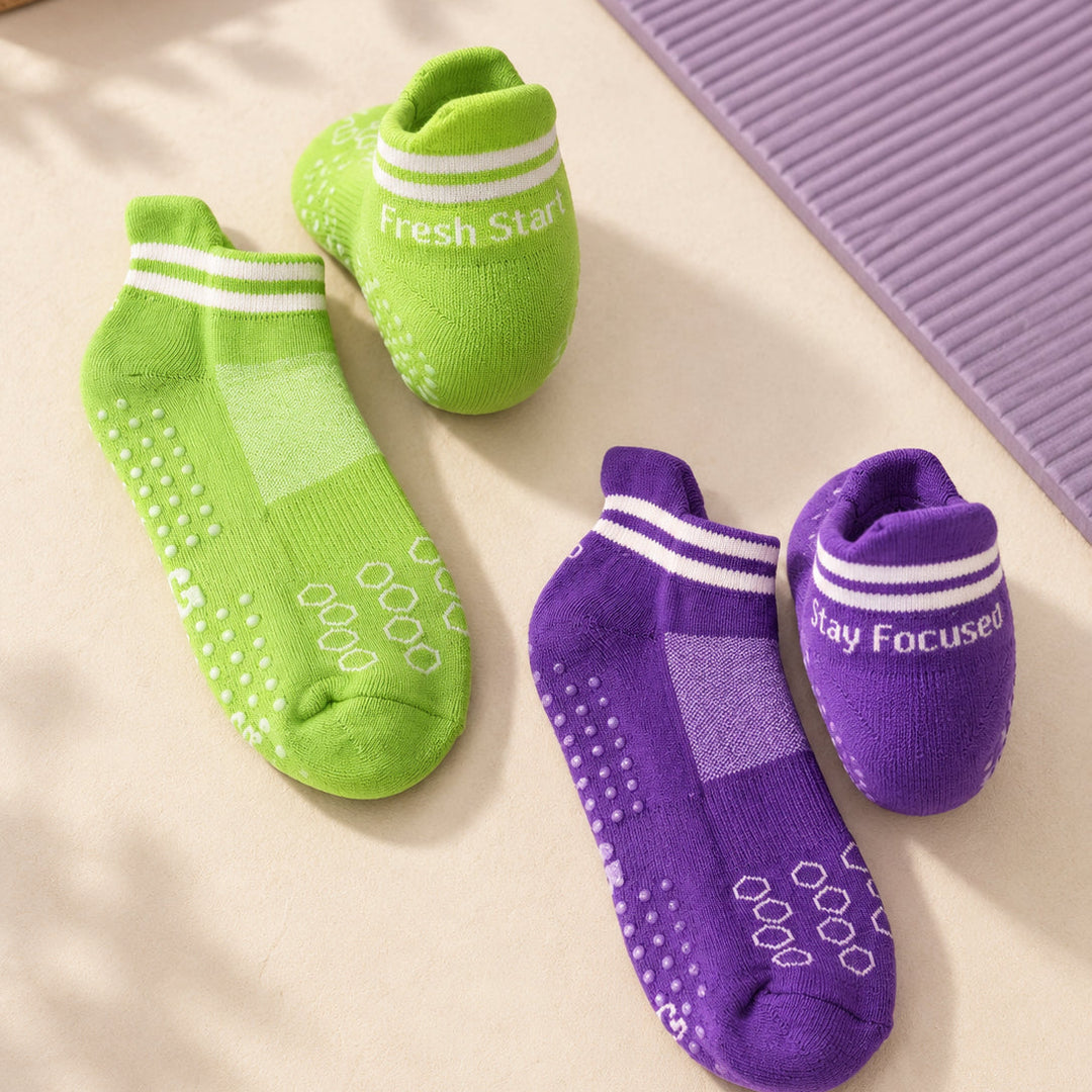 Calm & Focused Yoga & Pilates Grip Socks