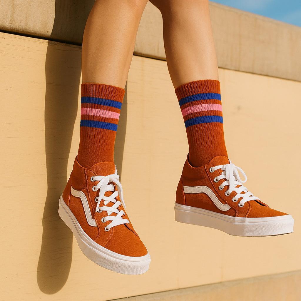 Chocolate Classic Vintage Socks