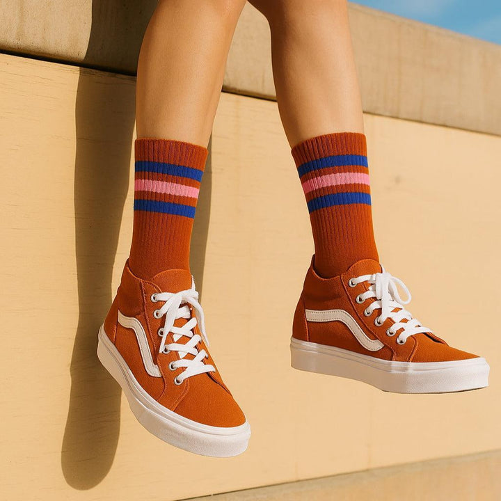 Chocolate Classic Vintage Socks