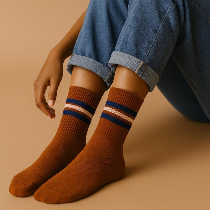 Chocolate Classic Vintage Socks