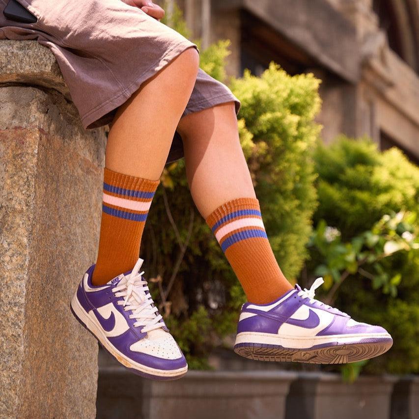Chocolate Classic Vintage Socks
