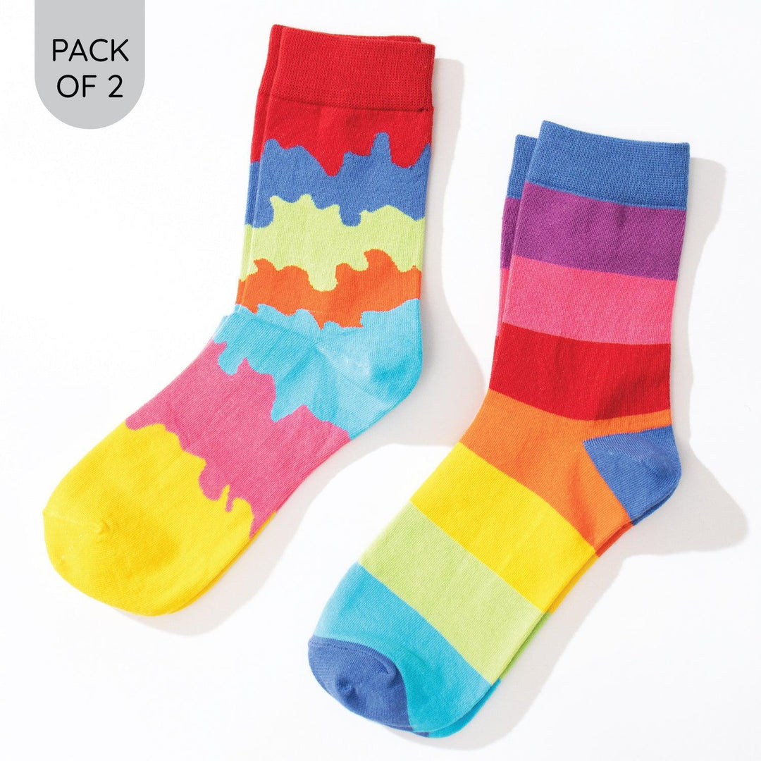 Colorful Rainbow Socks