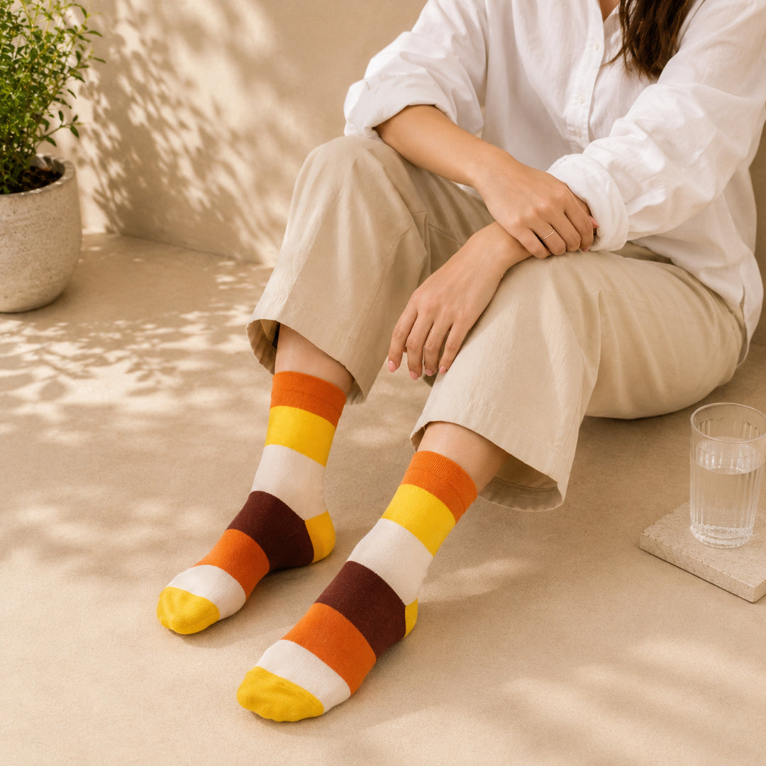 Colourful Stripes Socks