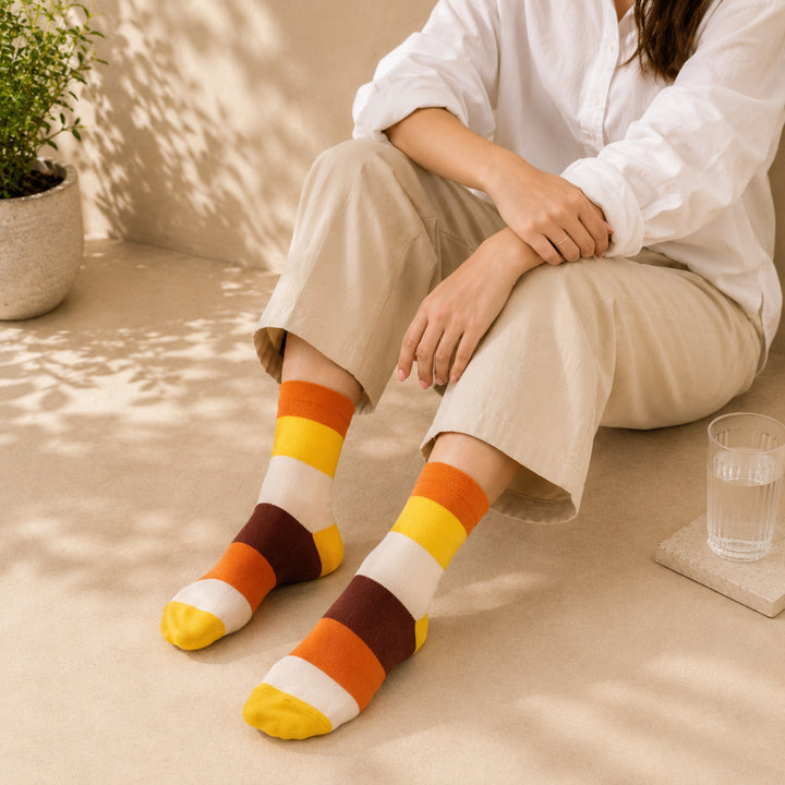 Colourful Stripes Socks