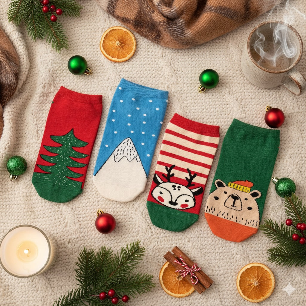Cozy Christmas Socks