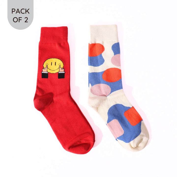 Fake It & Abstract Socks