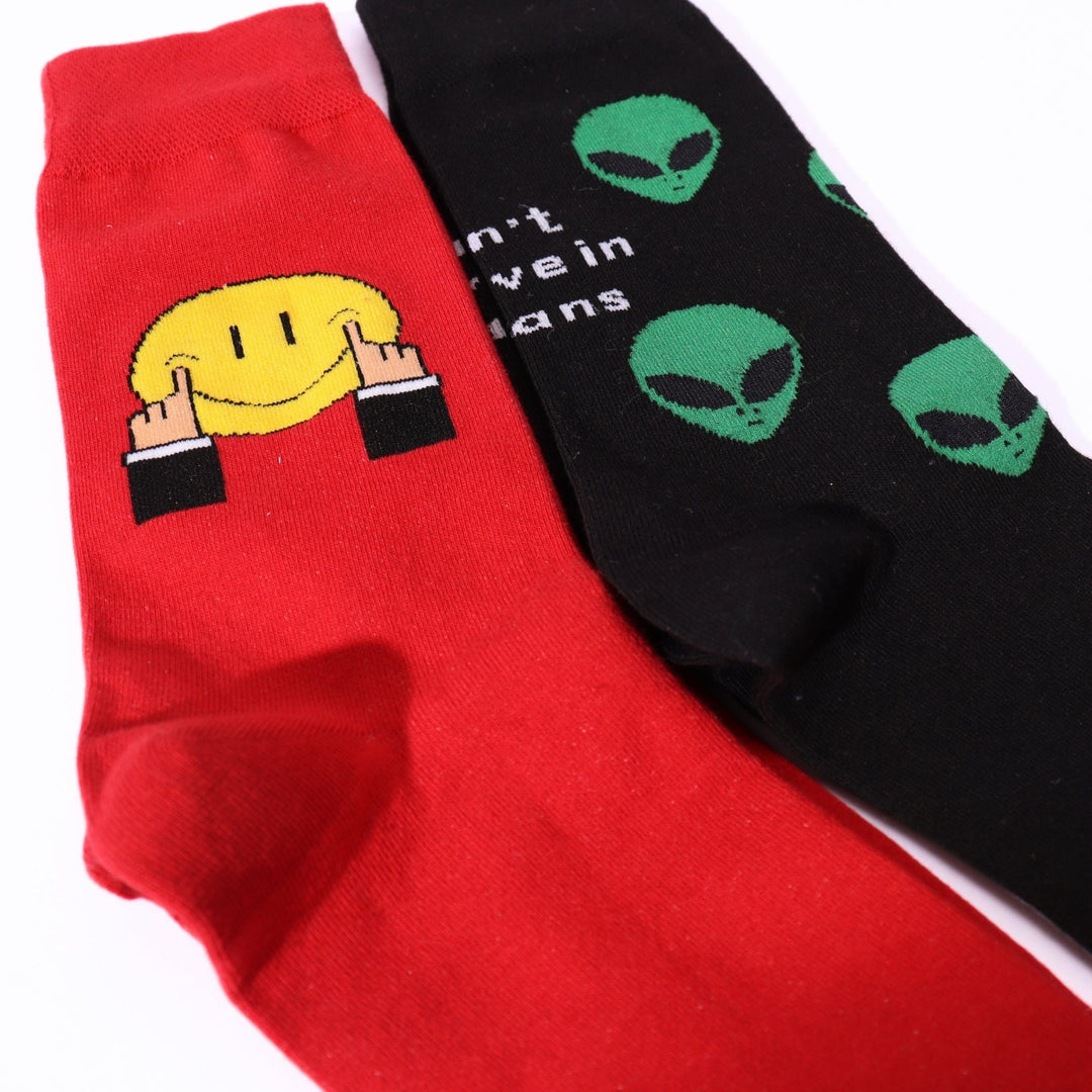 Fake It & Alien Socks