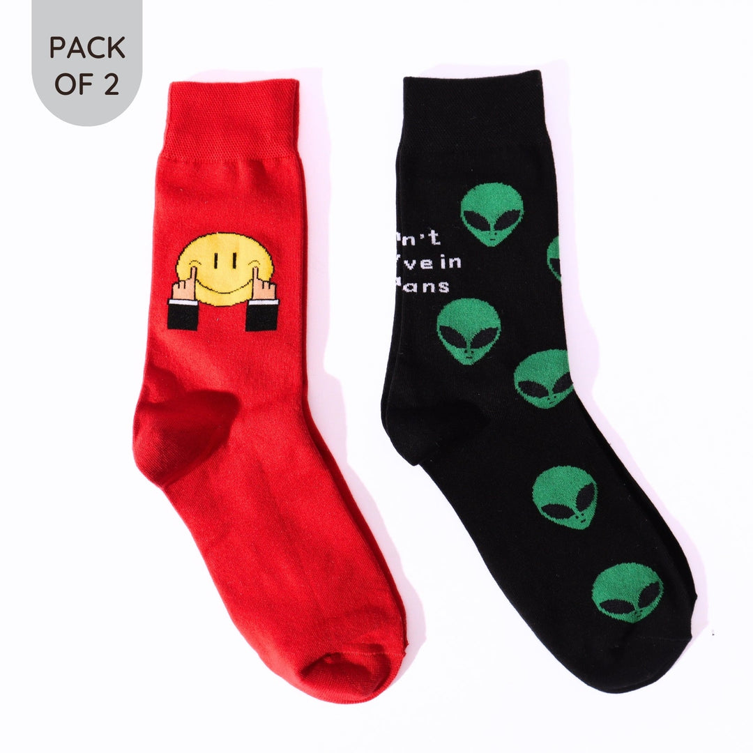 Fake It & Alien Socks