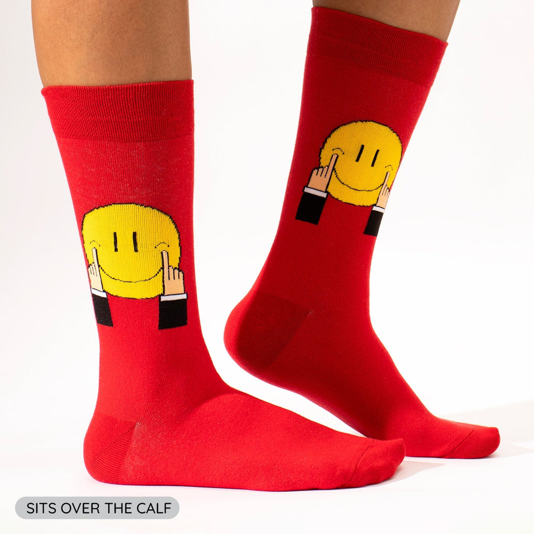 Fake It & Honey Bee Crew Socks