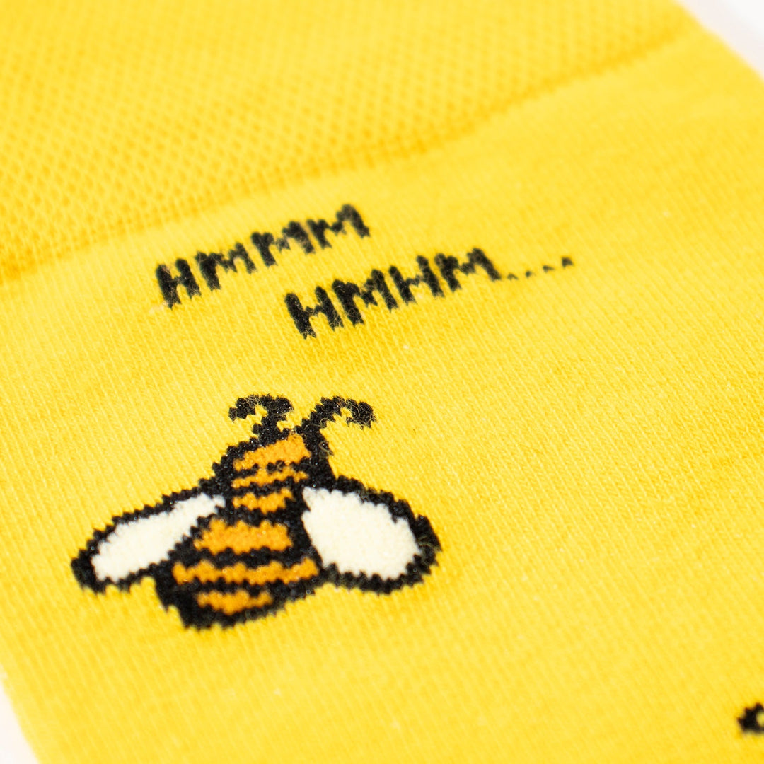 Fake It & Honey Bee Crew Socks