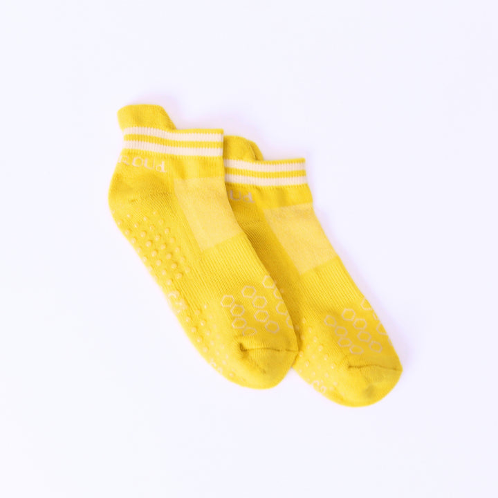 Feel Proud Yellow Yoga & Pilates Grip Socks