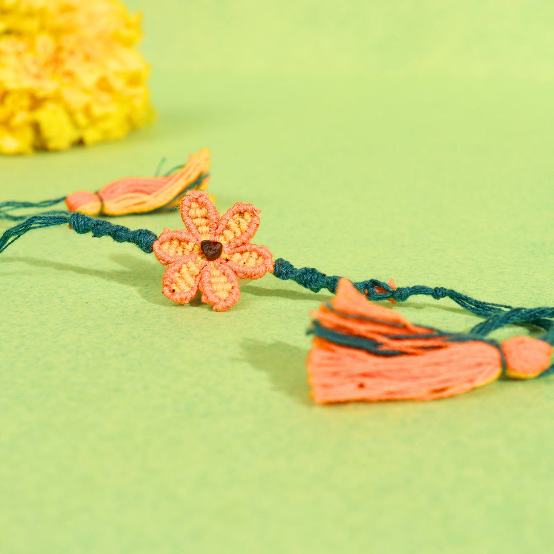 Fruit Custard Retro Rakhi Gift Box