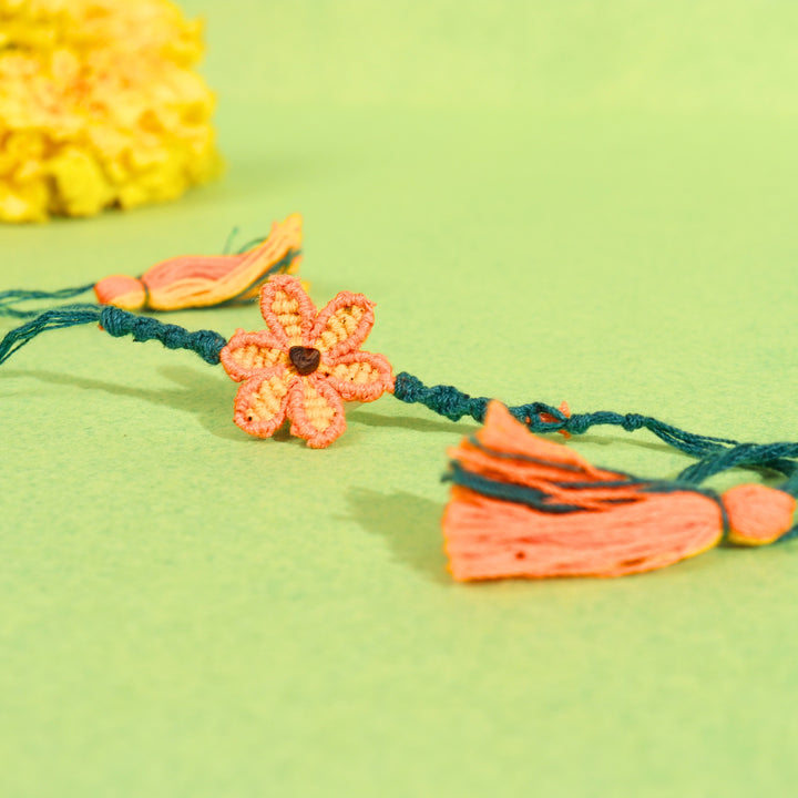 Fruit Custard Retro Rakhi Gift Box