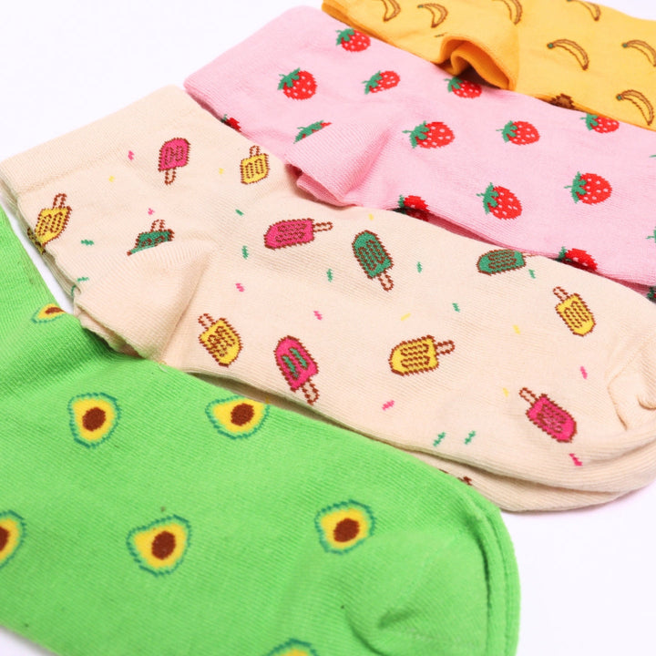 Fruit Custard Socks