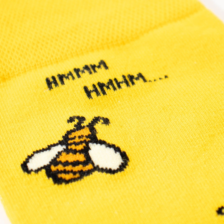 Honeybee & Don't Follow Me Crew Socks