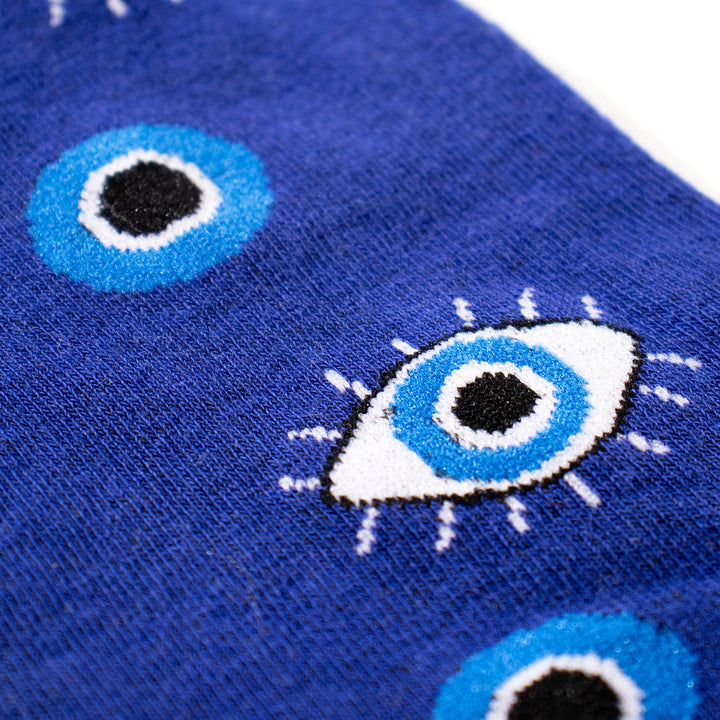 Honeybee & Evil Eye Crew Socks