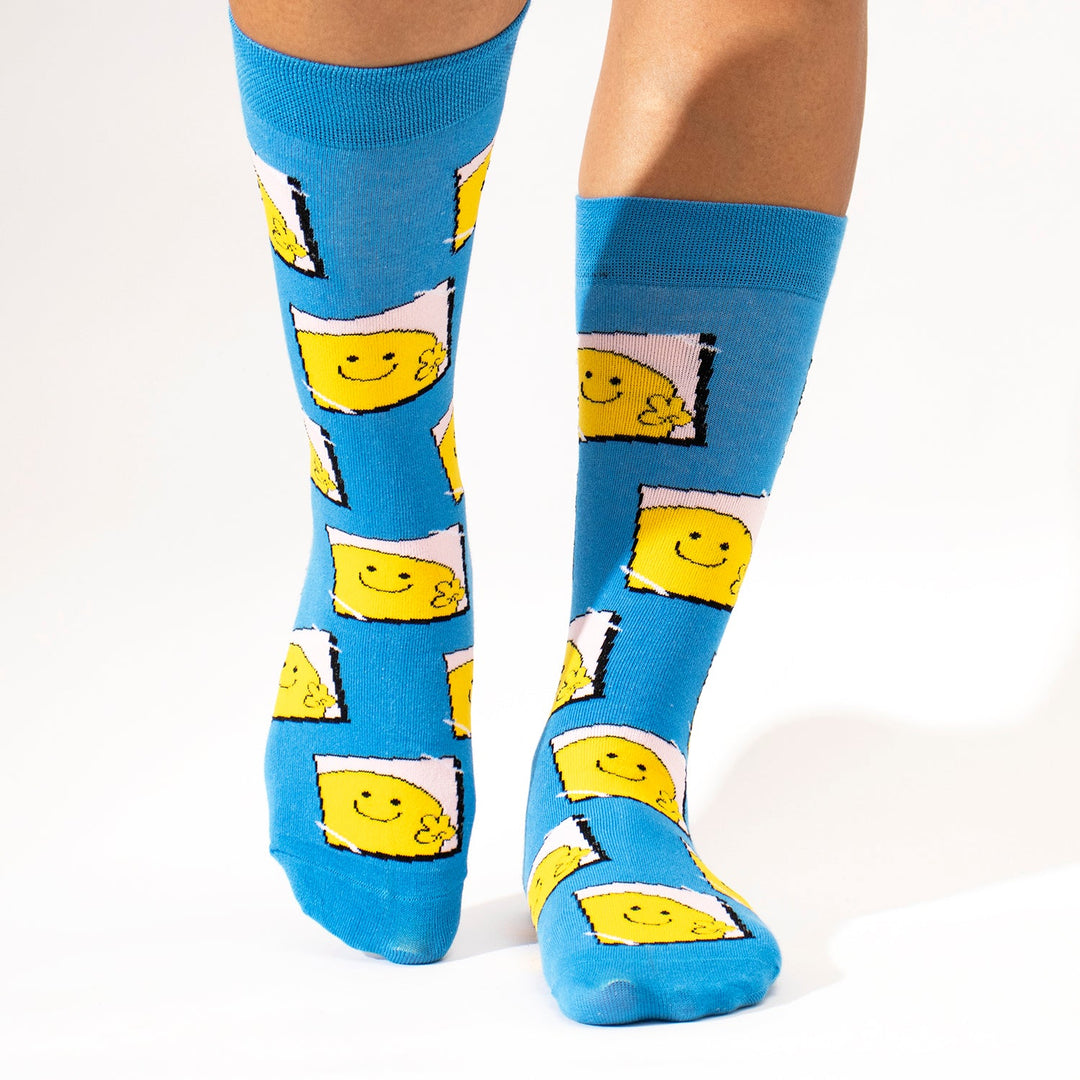 Honeybee & Smily Crew Socks