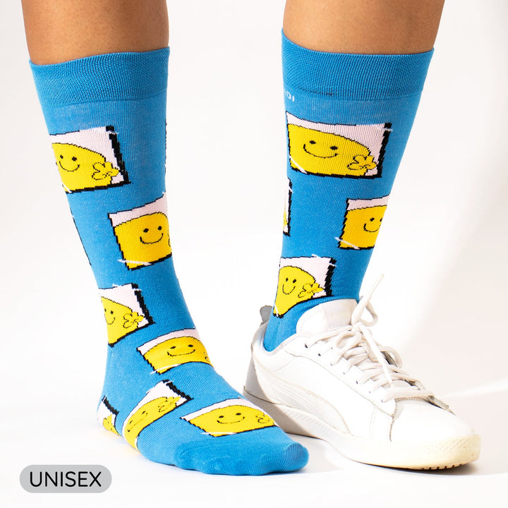 Honeybee & Smily Crew Socks