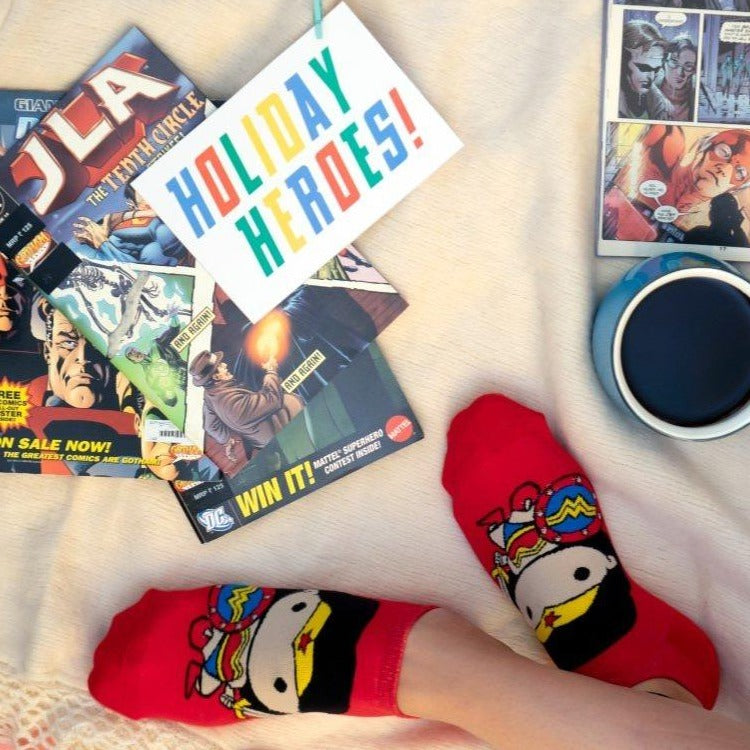 JLA: Superhero Socks (Pack of 5)