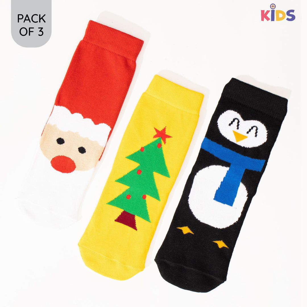 Kids : Christmas Crew Socks