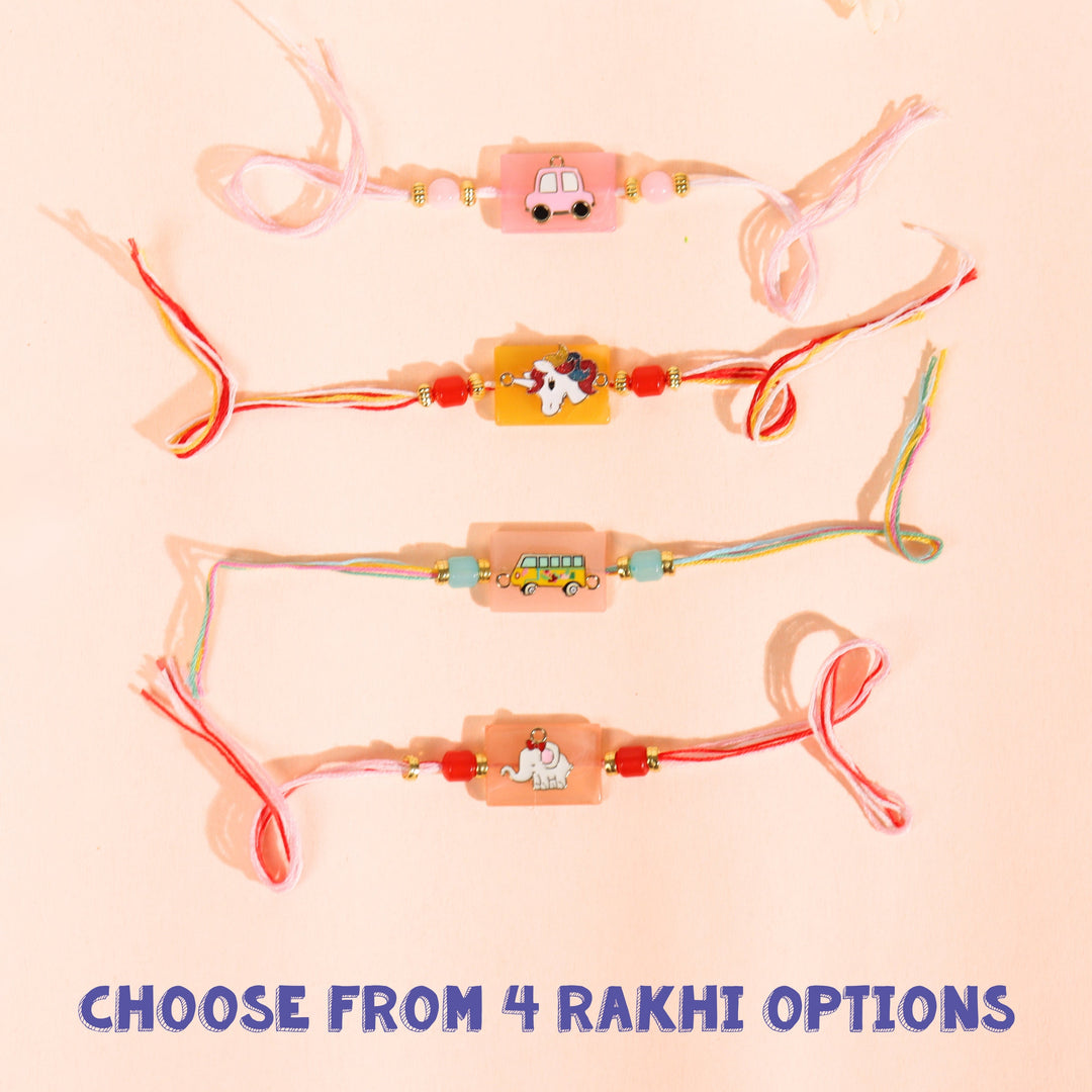 Kids Lion Rakhi Gift Box