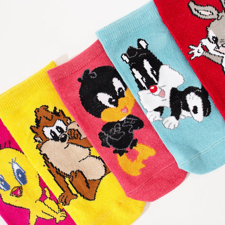 Kids: Looney Tunes Socks (Set of 5)