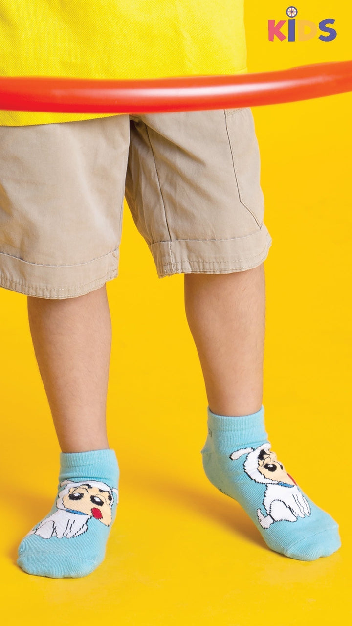 Kids: Shinchan Costume Socks (Set of 5)