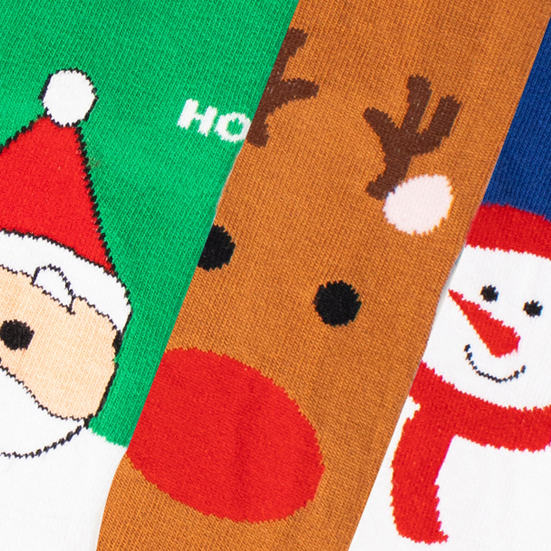 Kids : Snow Christmas crew Socks