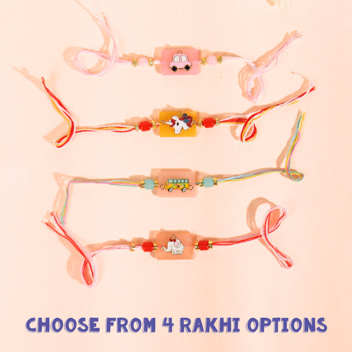 Kids Tiger Rakhi Gift Box