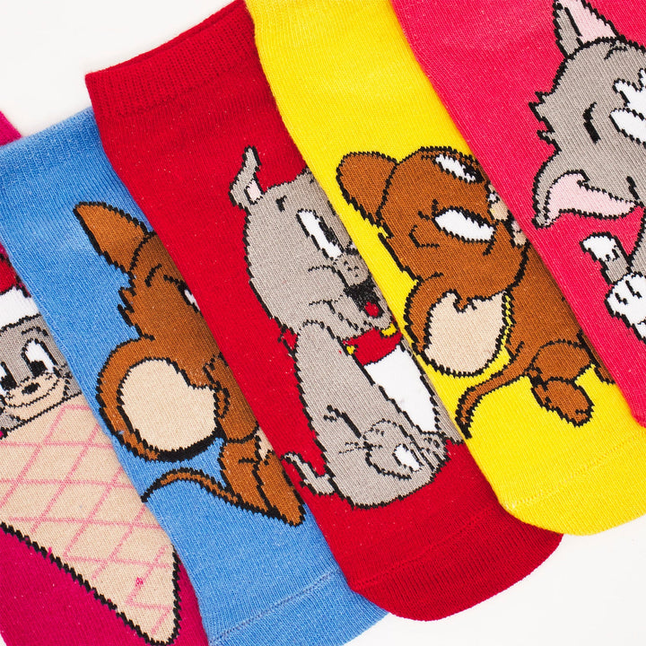 Kids: Tom & Jerry Socks (Pack of 5)