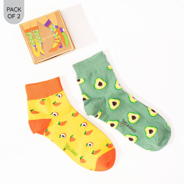 Mango & Avocado Socks