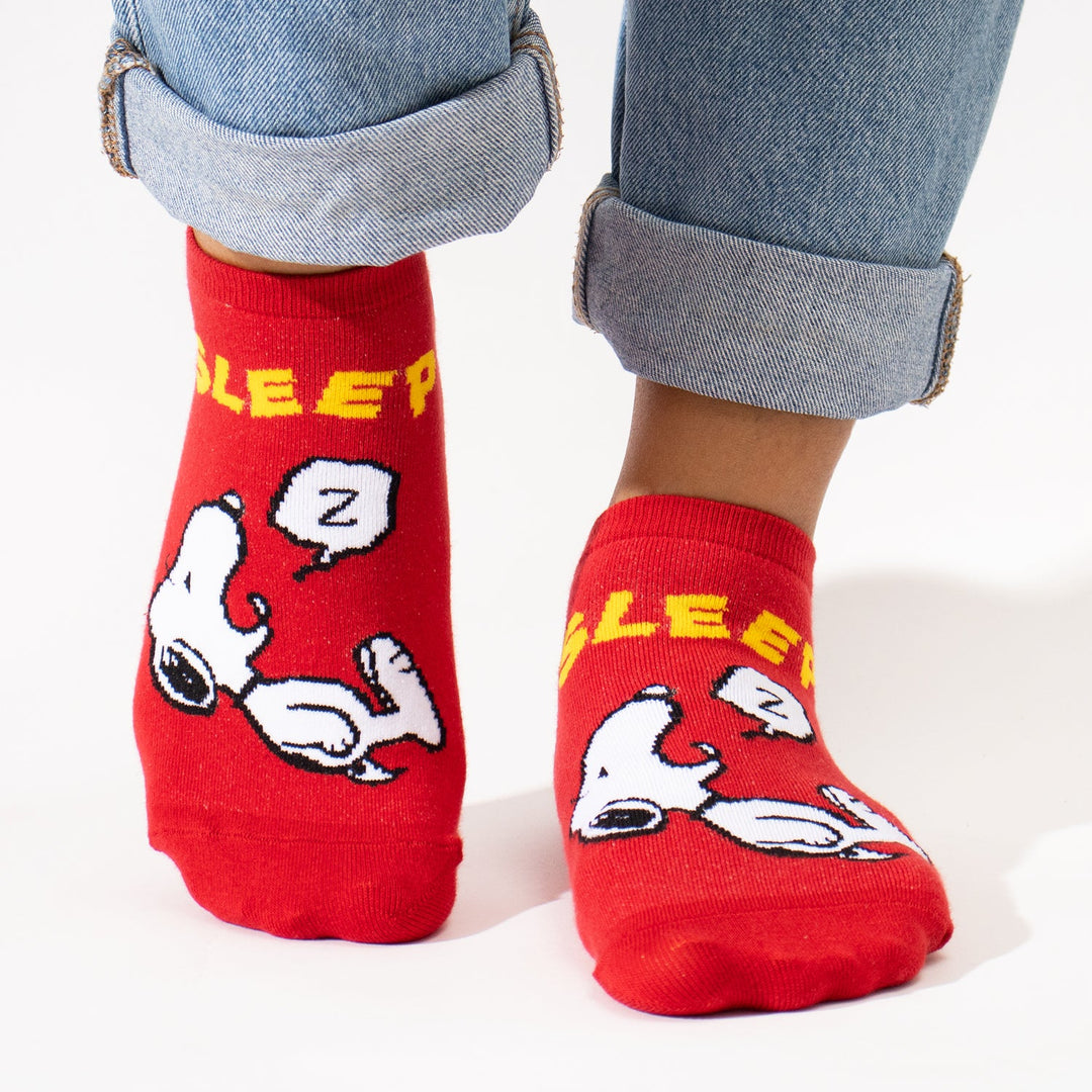 Peanuts : Eat Sleep Socks (Pack of 2)
