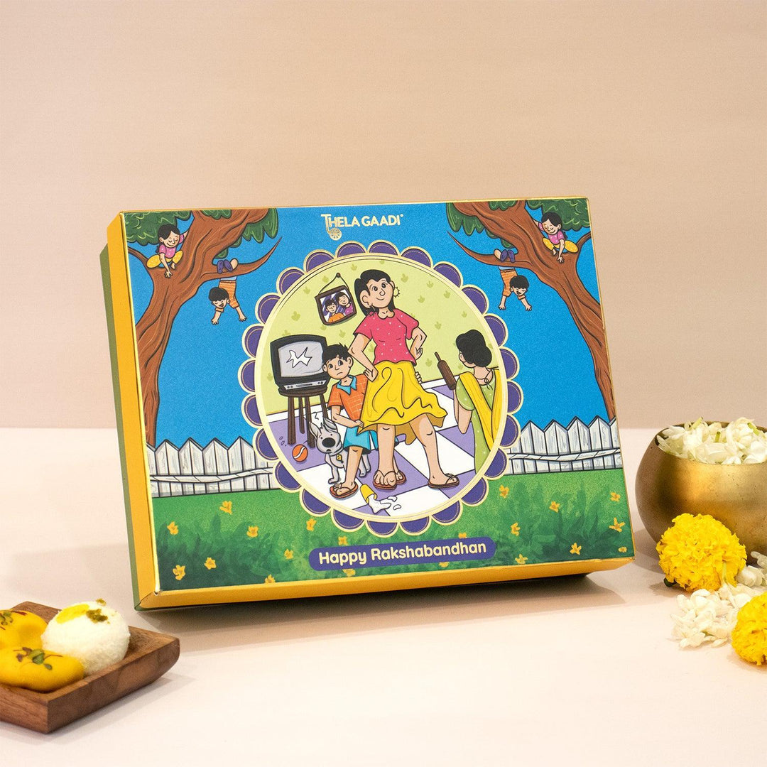 Retro Rakhi Gift Box