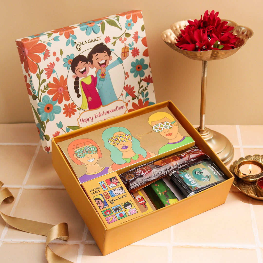 Retro Rakhi Gift Box