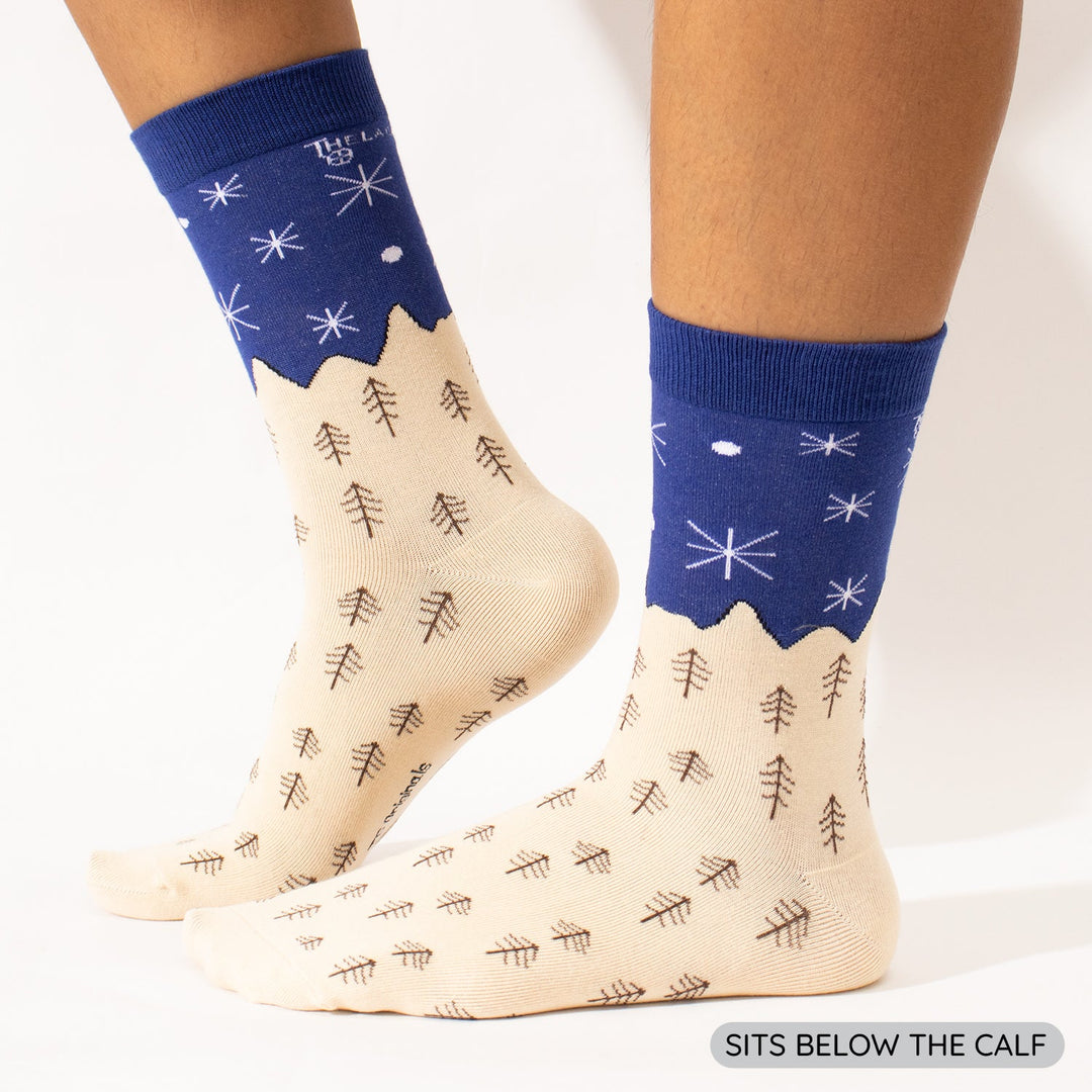 Santa & Snow Socks (Pack of 2)