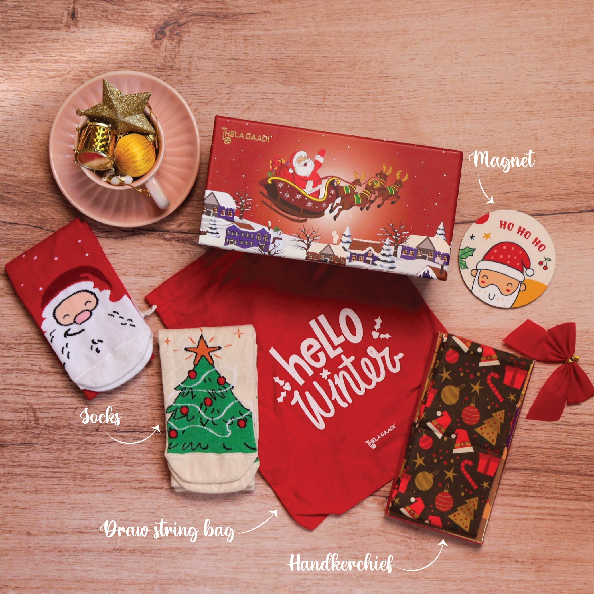 Santa's Surprise Gift Box – Thela Gaadi