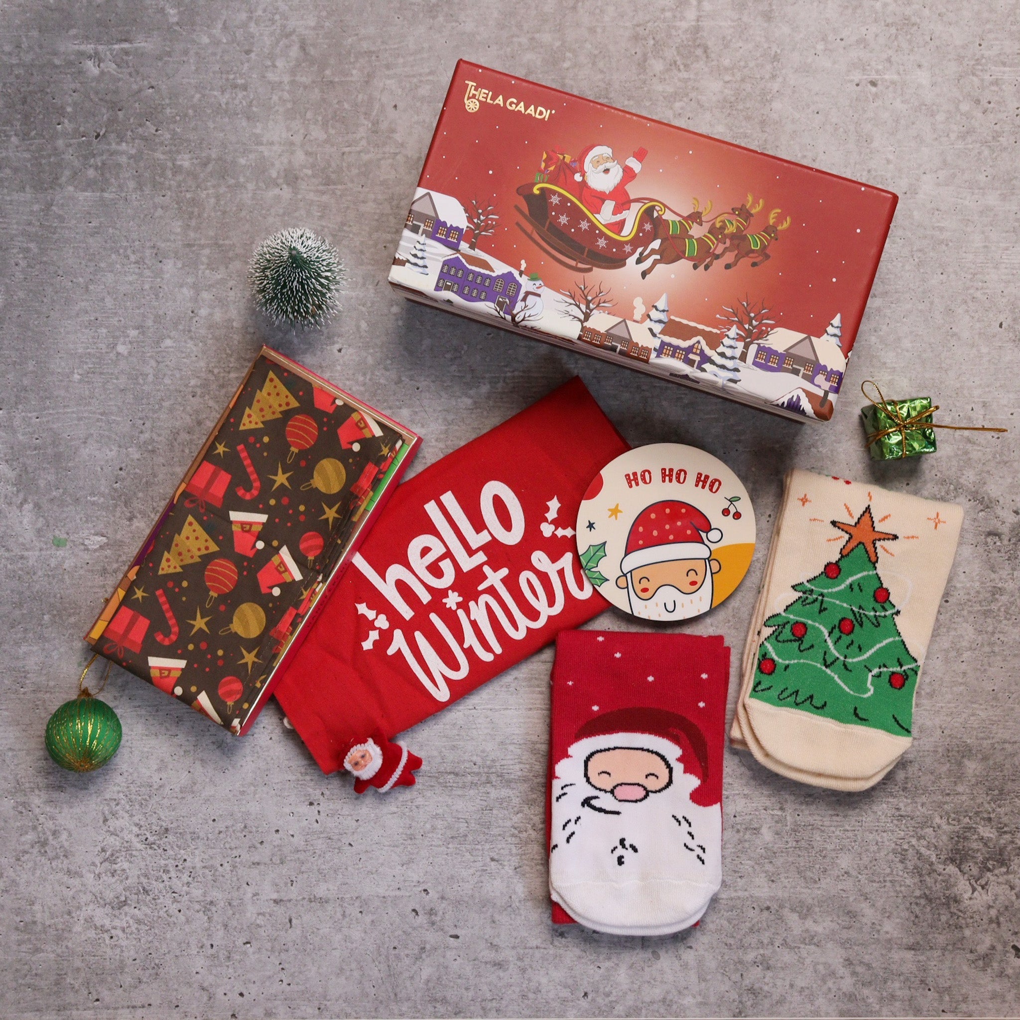 Santa's Surprise Gift Box – Thela Gaadi