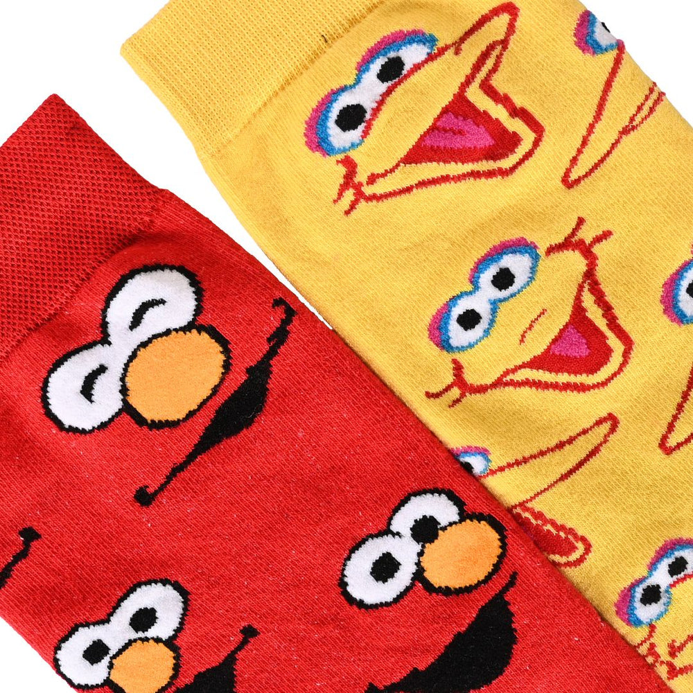 Sesame Street : Elmo & Big Bird Faces